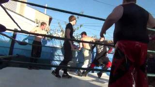BXW GOODBYE 2011: OCWS Six Man Tag Team Match