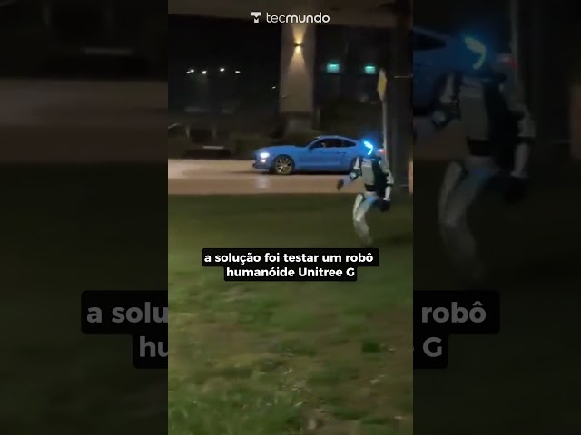 Imagem de ROBÔ PERSEGUE JAVALIS NA RUA!