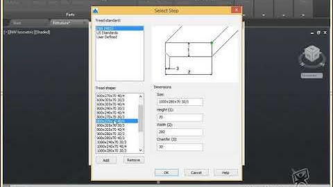 17 - Inserting Fixed and Sloping Stairs | AutoCAD Plant 3D 2016 Structural Modeling