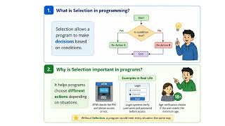 Selection (Decision Making) | Edexcel International GCSE Computer Science | Conditions Explained