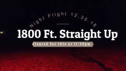 Phantom 3 Advanced with Light bridge. Night Flight 12 30 2018