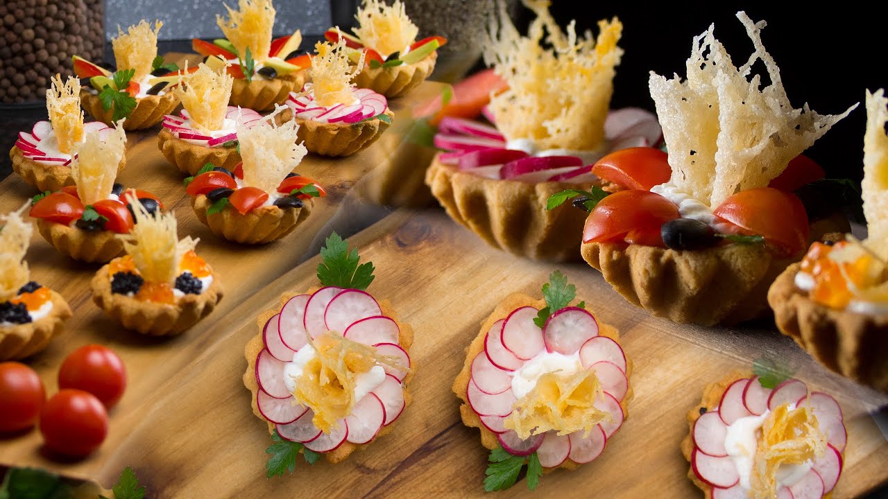 Как приготовить пармезан пламя - тарталетки с начинкой