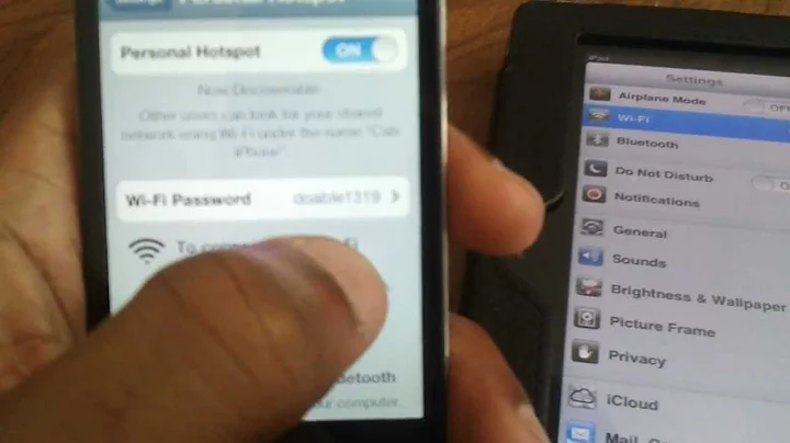 How to tether your iPad to your iPhone - New