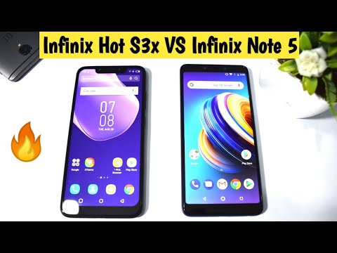 Infinix note 5 vs infinix hot s3x