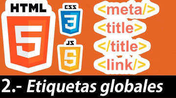 Curso de HTML5 esencial - Etiquetas globales (meta, title, body)