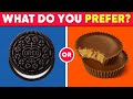 What do you prefer sweets edition  daily quiz
