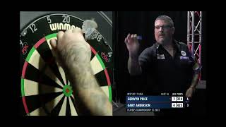 Gerwyn Price vs Gary Anderson - Players Championship 25 2023 - Last 16