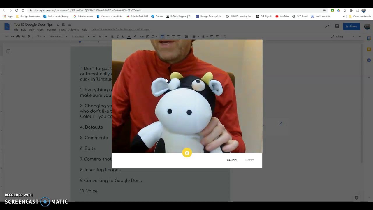 Top 10 Google Docs Tips for Teachers, Students and Parents - YouTube