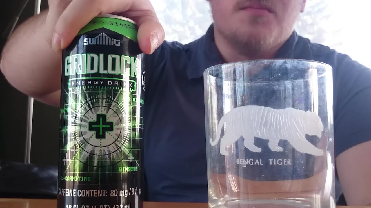 Summit Gridlock Energy Drink Review YouTube