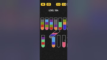 Water Sort Puzzle Level 1154 Walkthrough Solution Android/iOS 💦