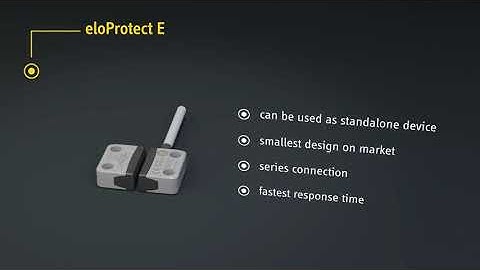 Machine safety | elobau RFID Safety sensor eloProtect E