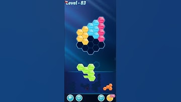 BLOCK! Hexa Puzzle! Rookie Level 83 (Rotate) - Lösung Solution Walkthrough