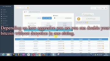 Bitsler Non detectable Hack 7 Aug. 2017