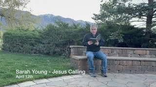Sarah Young, Jesus Calling, April 12th