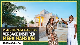 INSIDE THE MOST LUXURIOUS MEGA MANSION IN #Mombasa #mansiontour #luxuryliving #versace