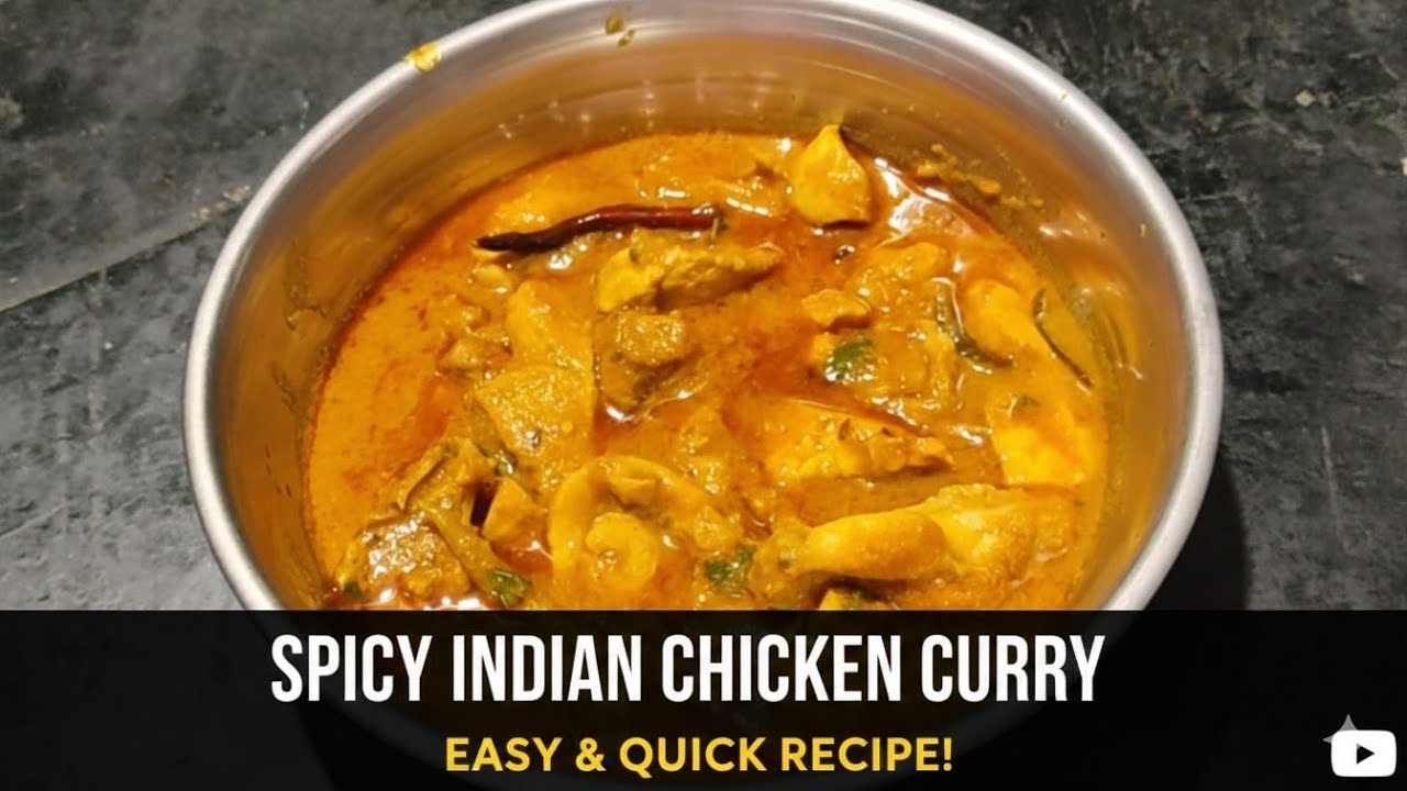 Chicken curry recipe / chicken curry