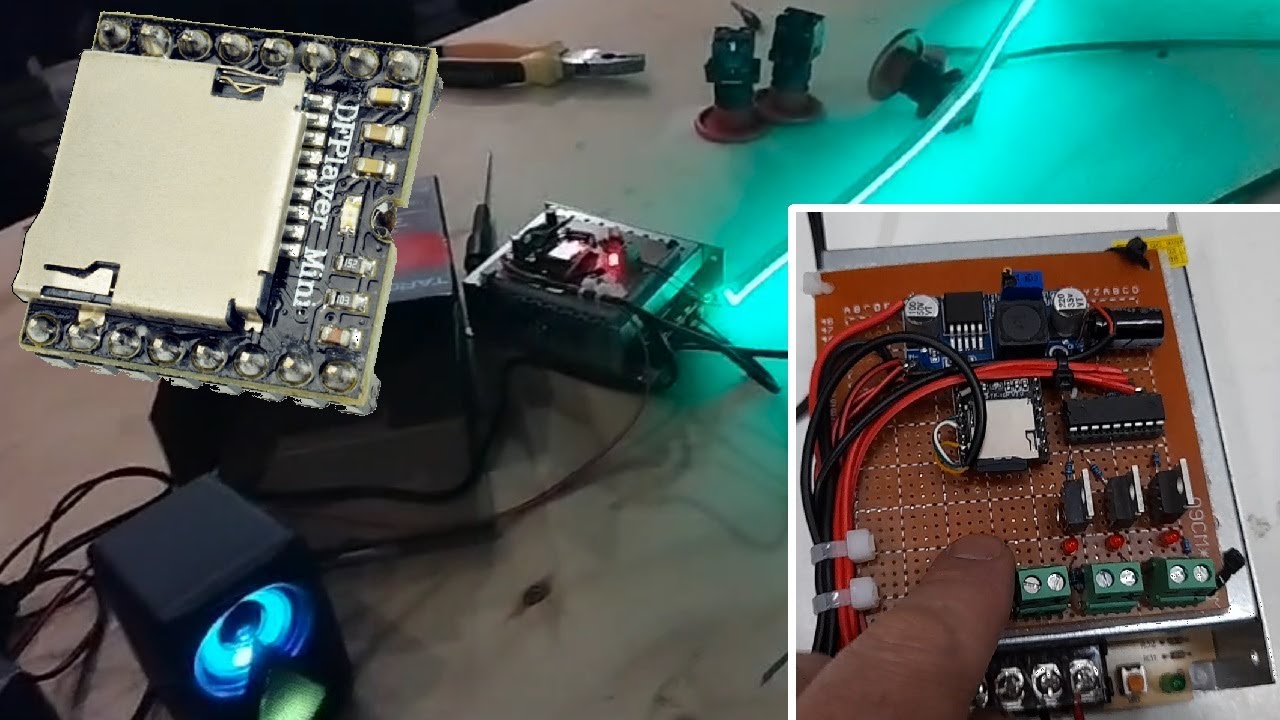 DFPlayer Mini DF Player en proyecto simple 👌 - YouTube