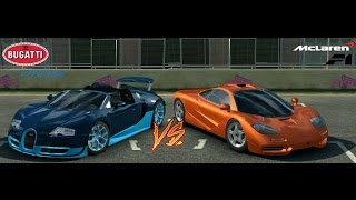 Bugatti Veyron vs McLaren F1 - Top Gear - BBC Head 2 Head