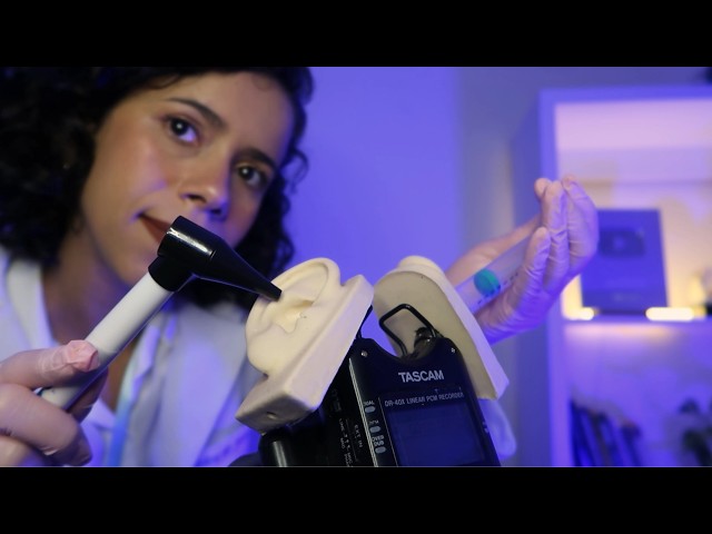ASMR | 👂Limpeza de ouvido profunda 👩‍⚕️|  Orelha a Orelha | Durma rápido