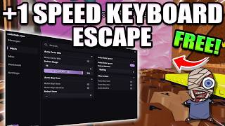 The BEST +1 Speed Keyboard Escape Script! - Instant Win, Auto Complete, Free WORLDS, Infinite Wins screenshot 4