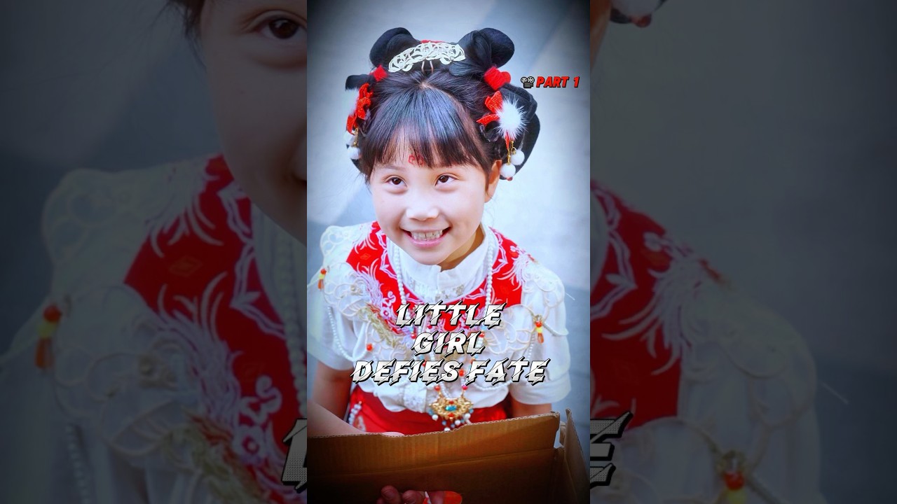 The little girl defied fate and changed her destiny