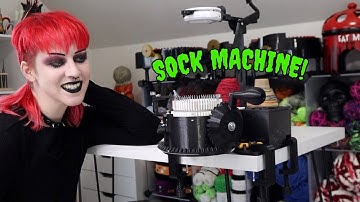 Sock Knitting Machine Unboxing and Set Up | Dean and Bean CSM