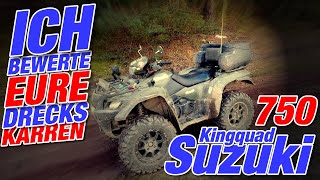 Reviewing Manne's Dirt-Beater /// SUZUKI KINGQUAD 750