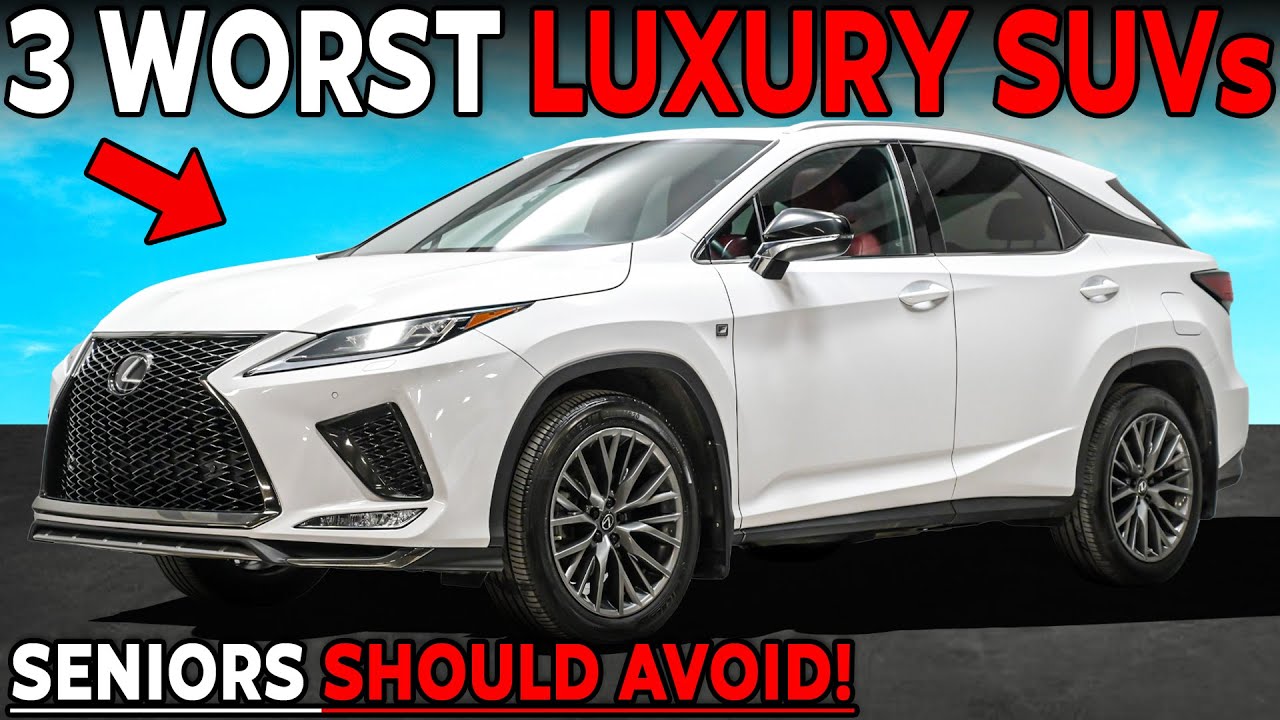 3 WORST and 4 BEST Luxury SUVs Seniors Can Drive WITHOUT Hesitation (AVOID)