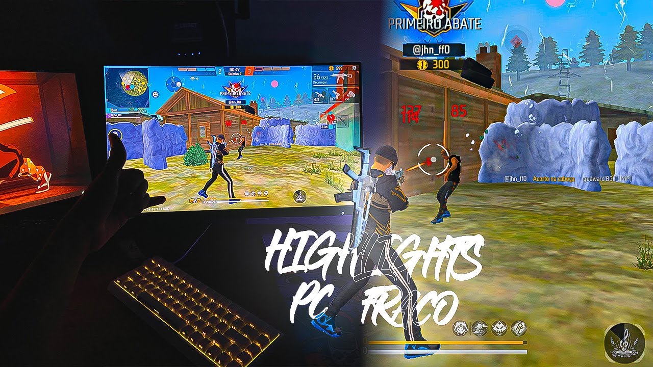 HIGHLIGHTS EM 4x4 APOSTADO! 🥋💛 Highlights Free Fire 1280x720 Ryzen 5 5600 RTX 2060 S