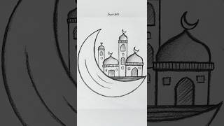 Ramadan Kareem Drawing 🌙 #Drawing #Satisfying #Art #Artvideo #Viral #Shorts #Ramadandrawing #Fyp