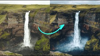 180秒带你进入沉浸式风光后期-Iceland冰岛瀑布摄影调色 by JustYøu 860 views 4 months ago 4 minutes, 36 seconds