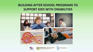 Building After School Programs to Support Kids with Disabilities