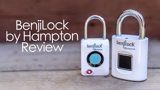 BenjiLock by Hampton Fingerprint Padlock Blogger Review