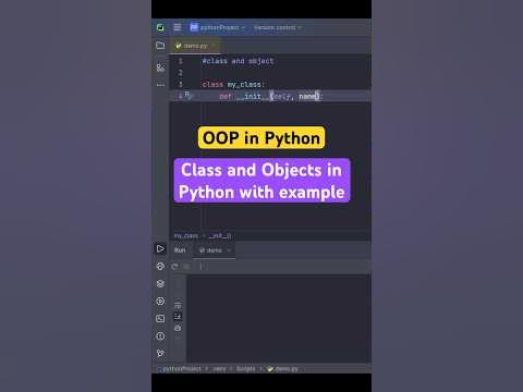 How to create class and objects in Python #shorts #coding #python #oop ...