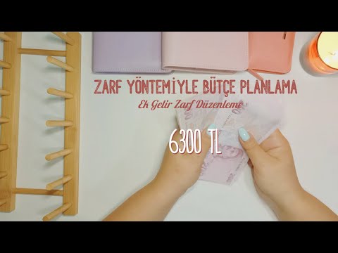 ZARF YÖNTEMİYLE BÜTÇE PLANLAMA - Ek Gelir Zarf Düzenleme - 6300 TL