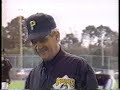 1992: Barry Bonds & Jim Leyland at Spring Training