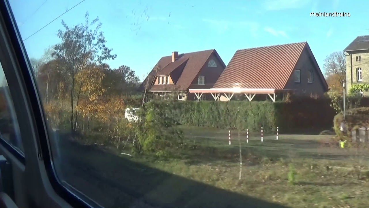 Mitfahrt im RE2 von Münster nach Düsseldorf