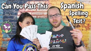 Spanish Spelling Test! | Can you spell?