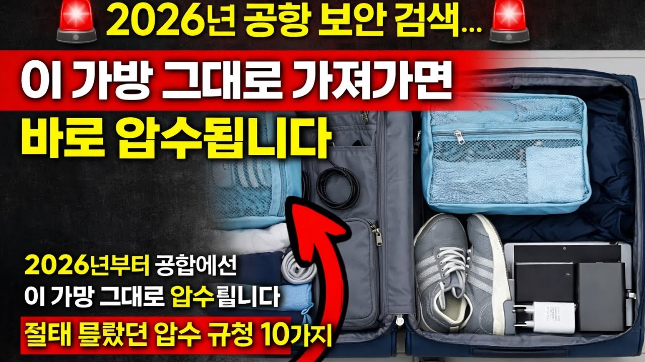 2026년부터 바로 걸리는 물건 13가지 