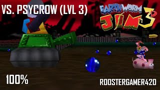 Earthworm Jim 3D - Part 3 (100%) - v.s. Psycrow