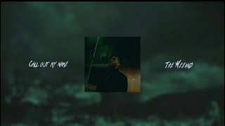 Call out my name - The Weeknd sped up & reverb