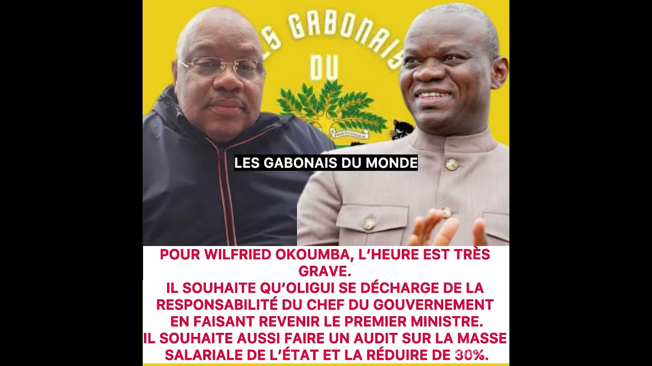 Wilfried Okoumba est très inquiet pour Oligui