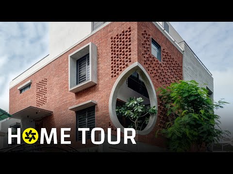 2,042 sq. ft. Compact House Samruddhi in Surat, Gujarat | Aangan Architects (Home Tour).