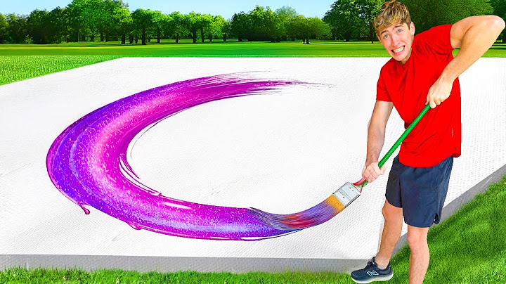 Painting GIANT vs TINY Art Challenge!