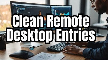Remove IP From Remote Desktop Connection | Remove History Entries from Remote Desktop Connection