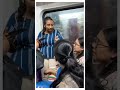 Women fighting on metro 