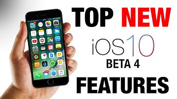 iOS 10 Beta 4 - TOP NEW Features!