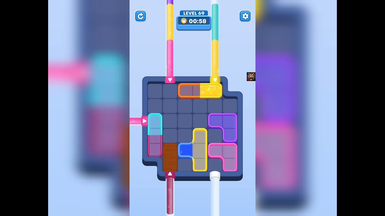 Water Out Puzzle level 69 Gameplay Walkthrough Solution