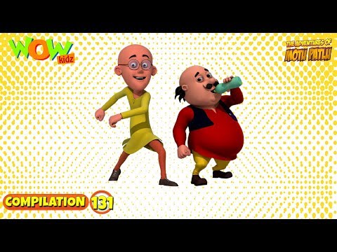 Motu Patlu - Non stop 3 episodes | 3D Animation for kids - #131