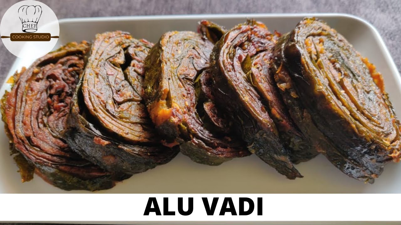 Alu vadi Recipe in Marathi Style | Chef Cooking Studio